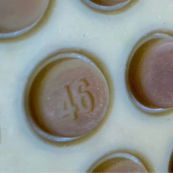 Men’s navy leather Ecco shoes - Picture 9 of 10